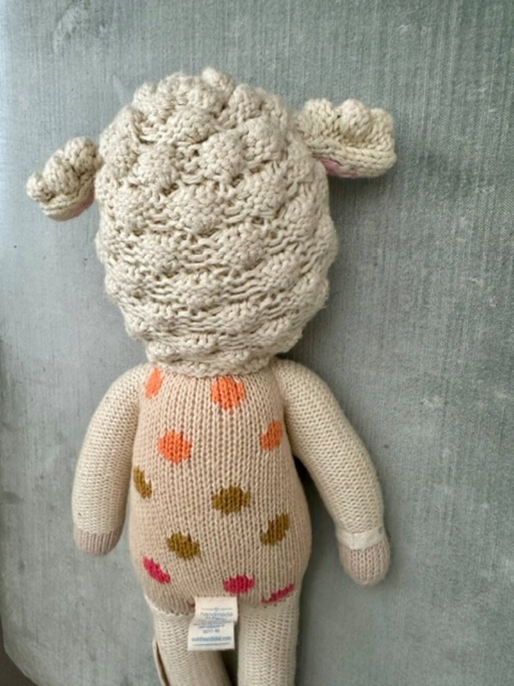 Lucy the Lamb 13" | Cuddle + Kind - Picture 2 of 6